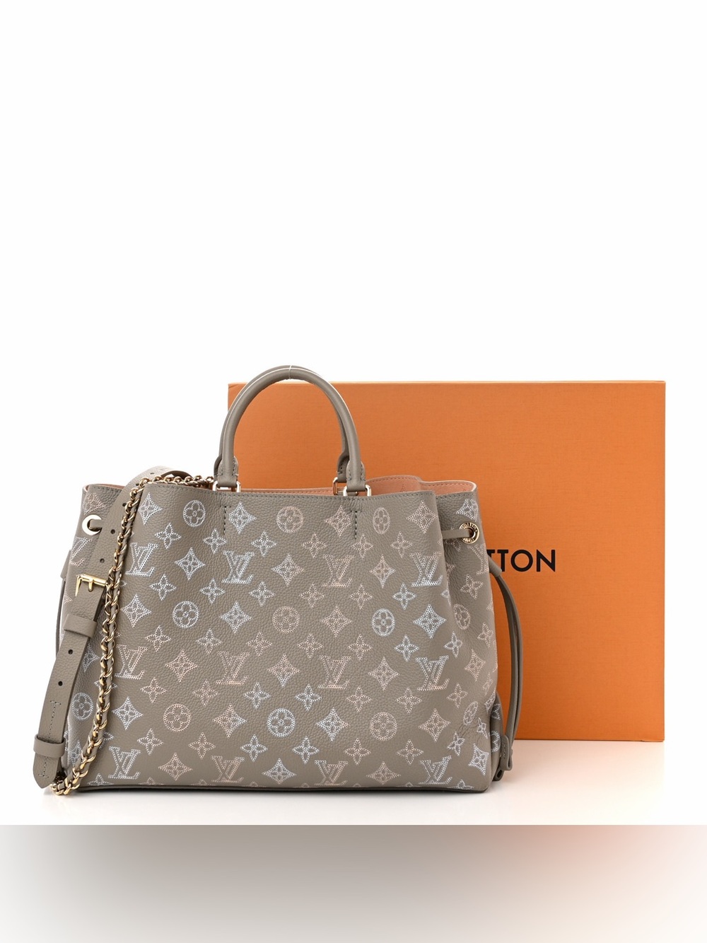 Louis Vuitton Mahina Flight Mode Bella Gray Tote